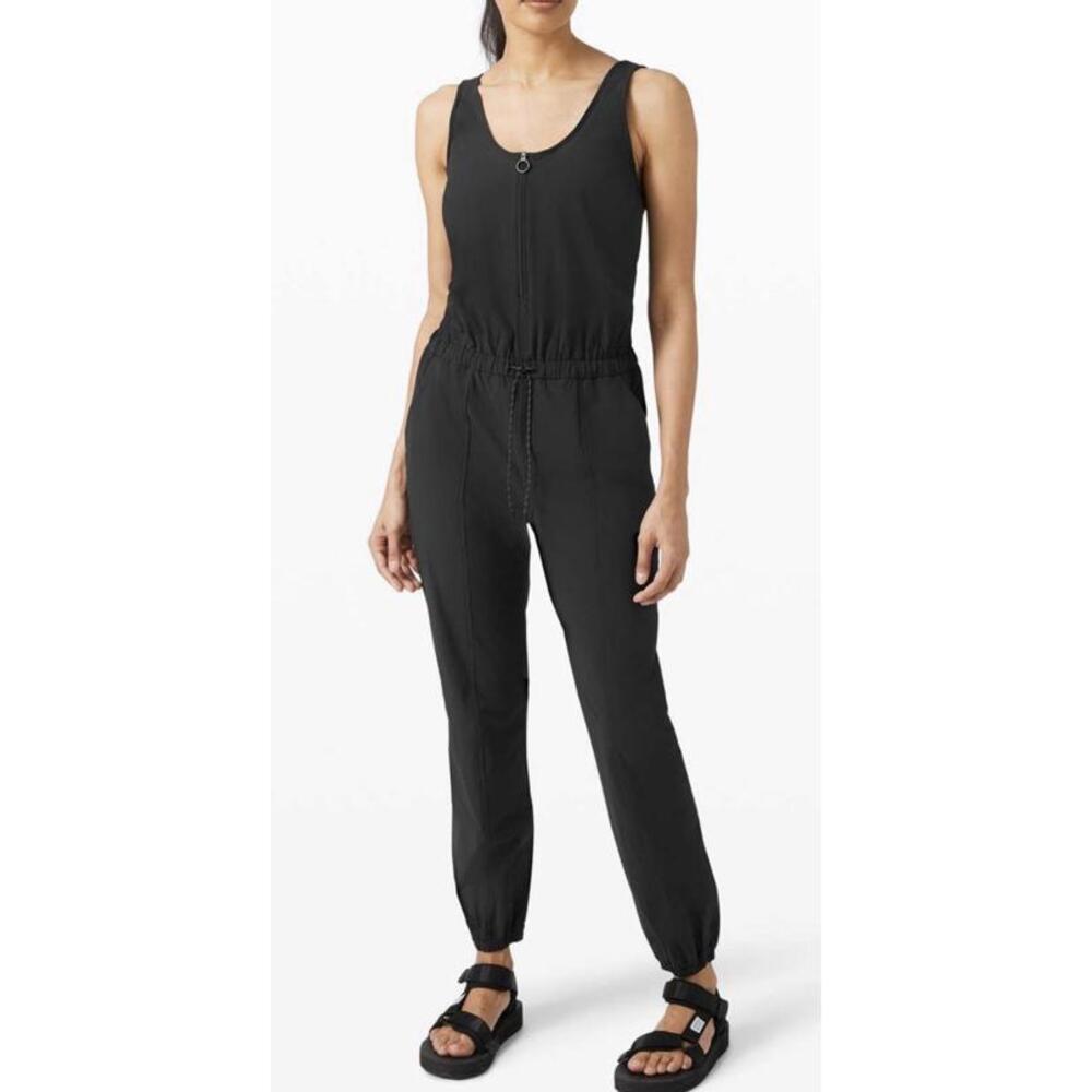 Lululemon Shift In Time Black Jumpsuit Women’s 4